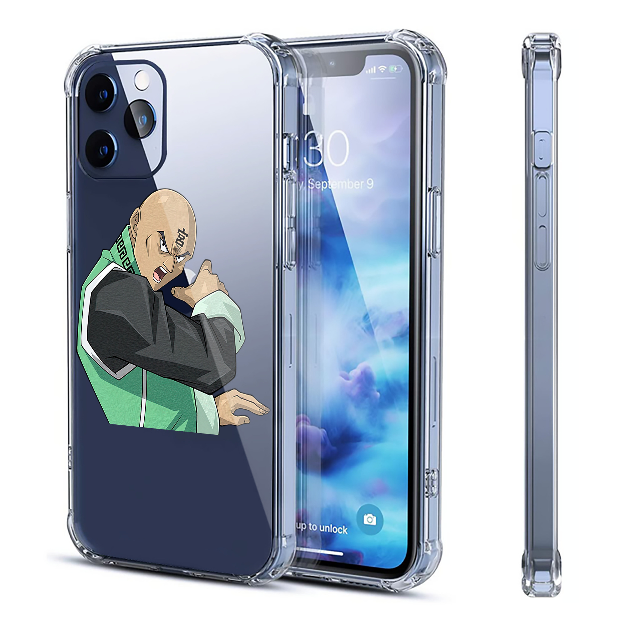 （画像用） 遊☆戯☆王 Yu-Gi-Oh! 【iPhone 12シリーズ対応】透明スマホケース（クリアソフトケース）